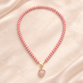 Blush Heart Necklace