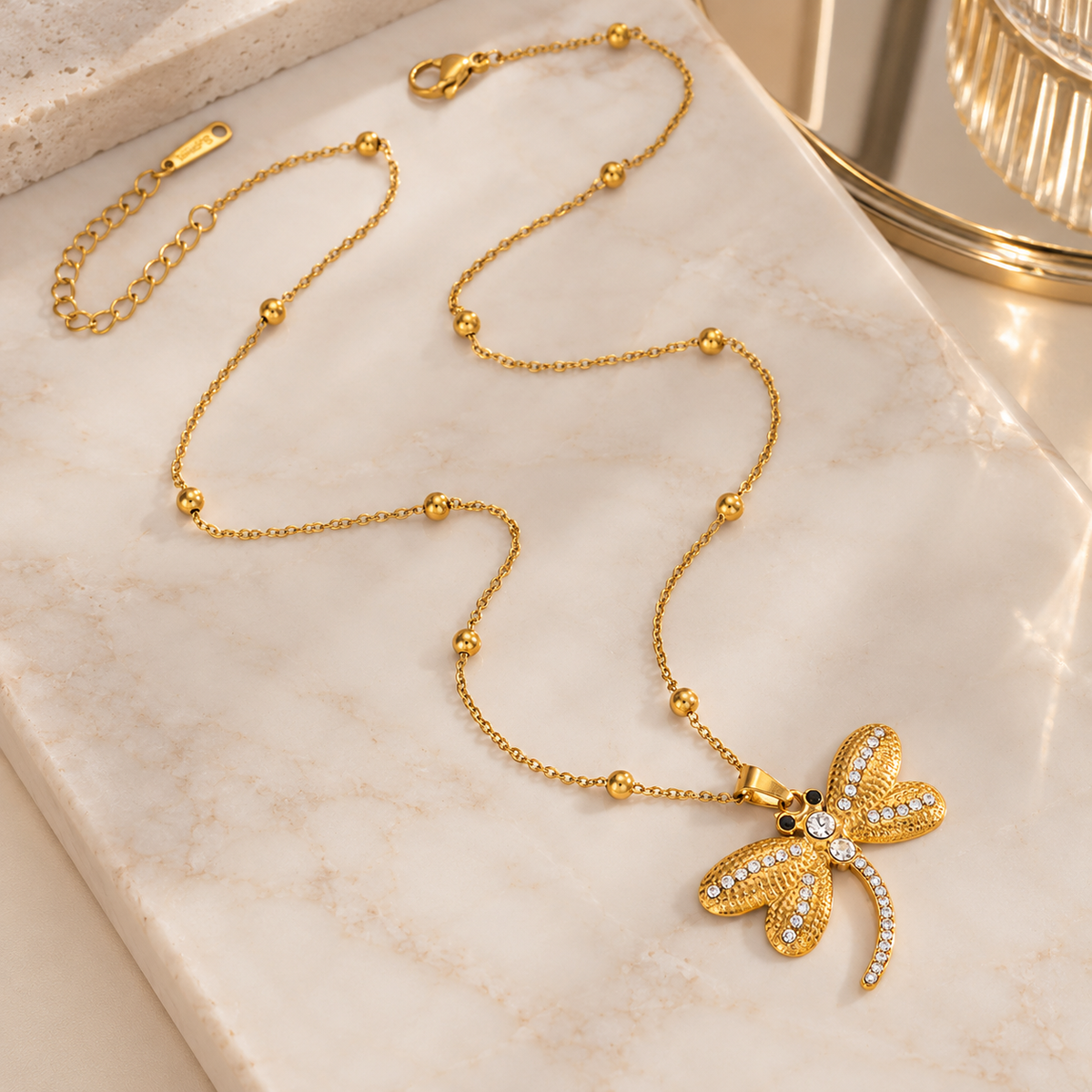 Aurelia Dragonfly Necklace