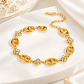 Golden Icon Charm Bracelet