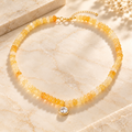 Golden Citrine Glow Necklace