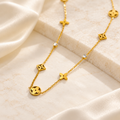 Golden Icon Charm Necklace