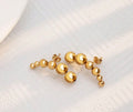Golden Dew Drop Earrings