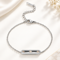 Silver Trio Sparkle Bracelet