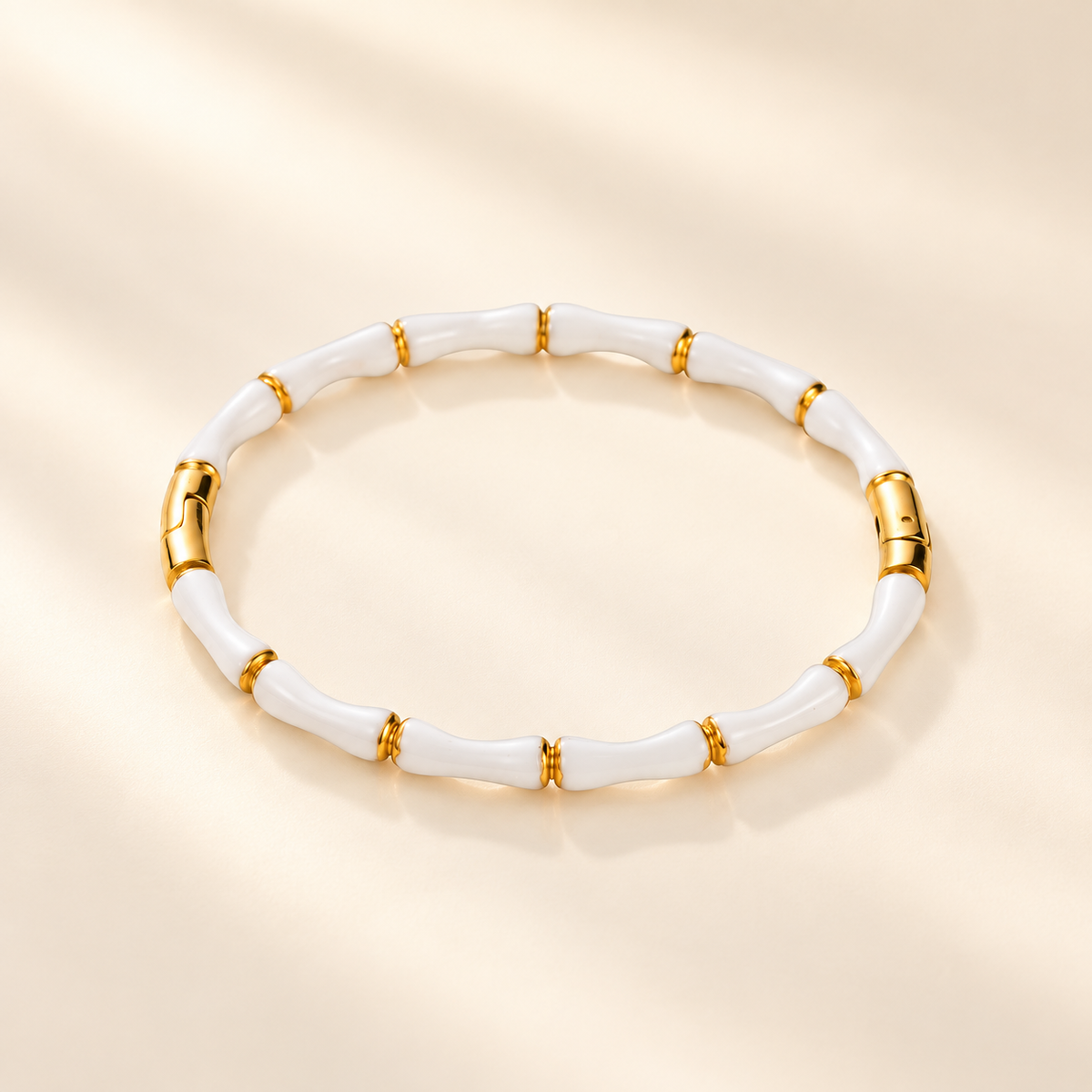 Ivory Bamboo Bracelet