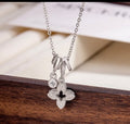 Silver Bloom Pendant Necklace