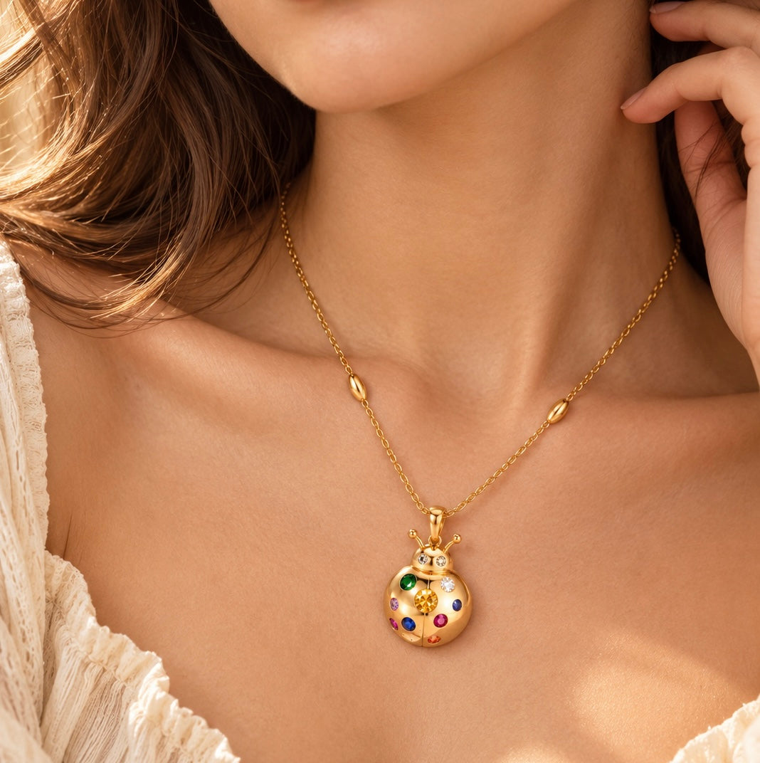Lucky Ladybug Necklace 