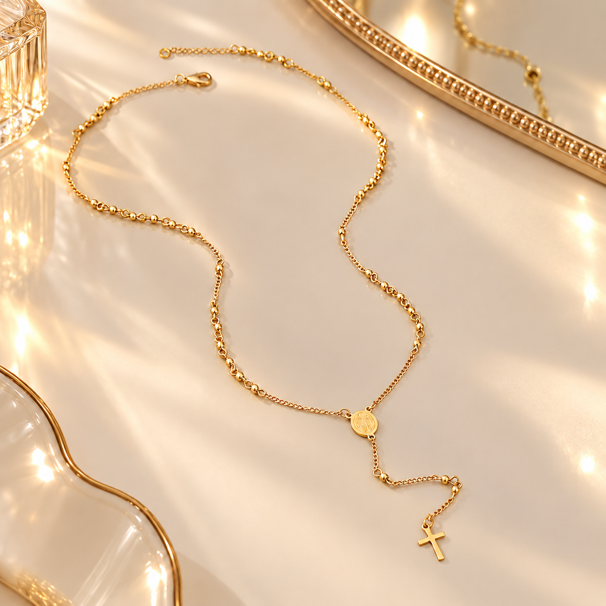 Divine Grace Rosary Necklace