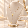 Pearl Grace Rosary Necklace
