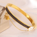 Luxe Lock Bangle