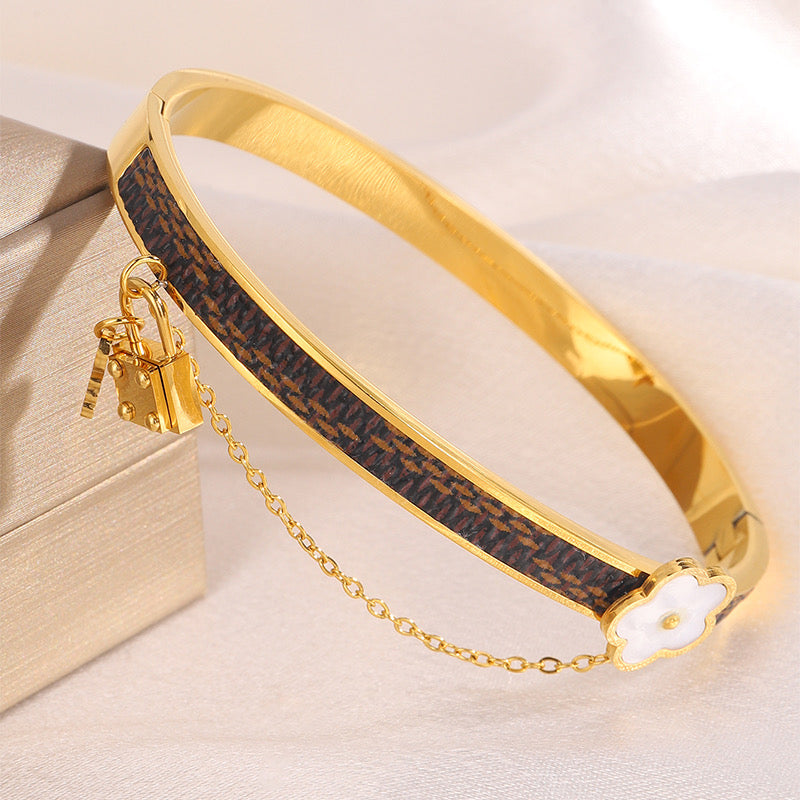 Luxe Lock Bangle