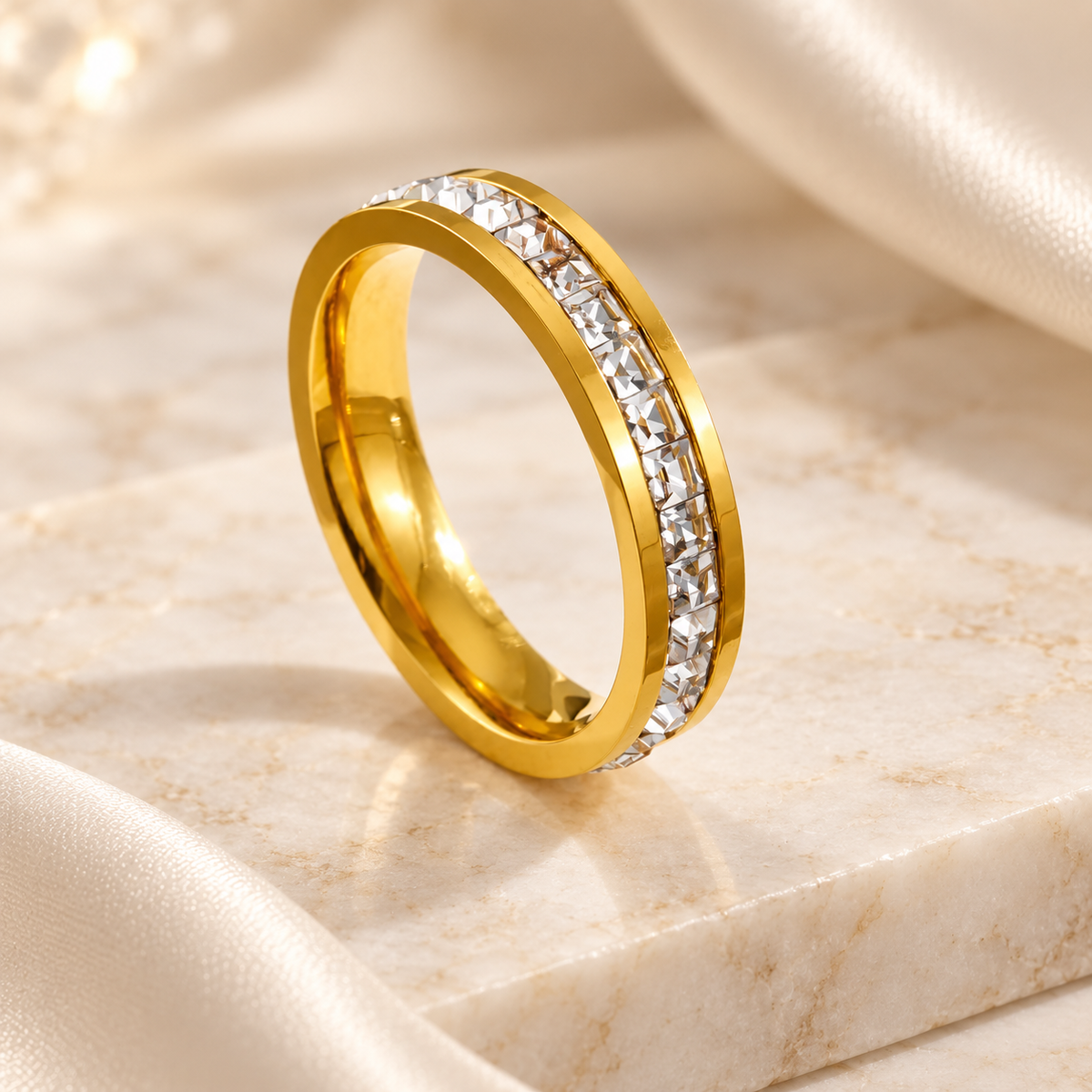 Crystal Edge Ring