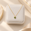 Emerald Heart Necklace