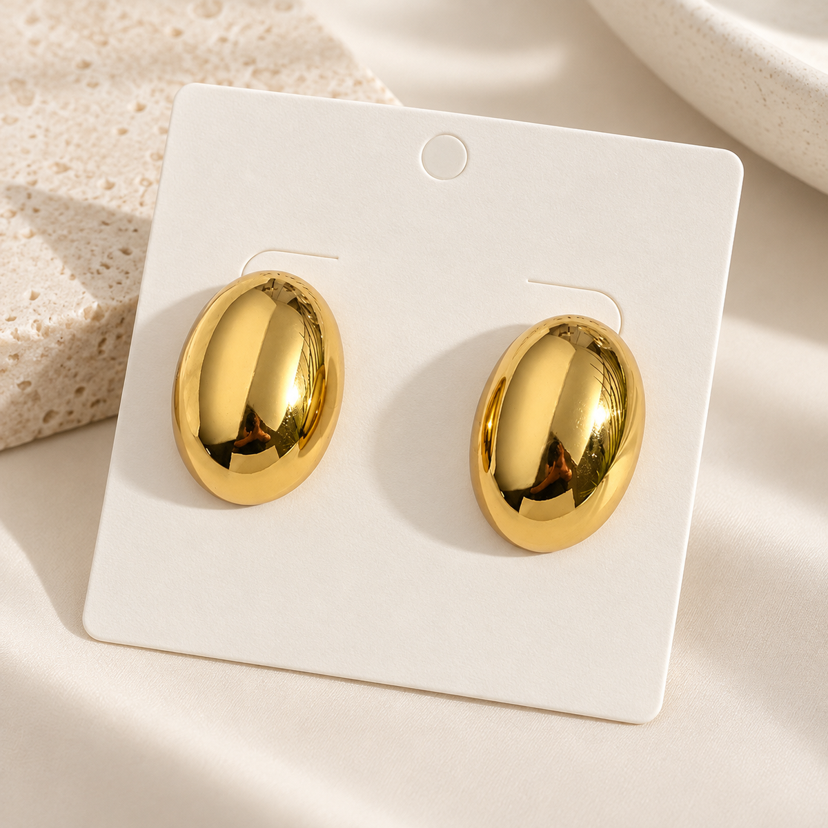 Golden Dome Earrings