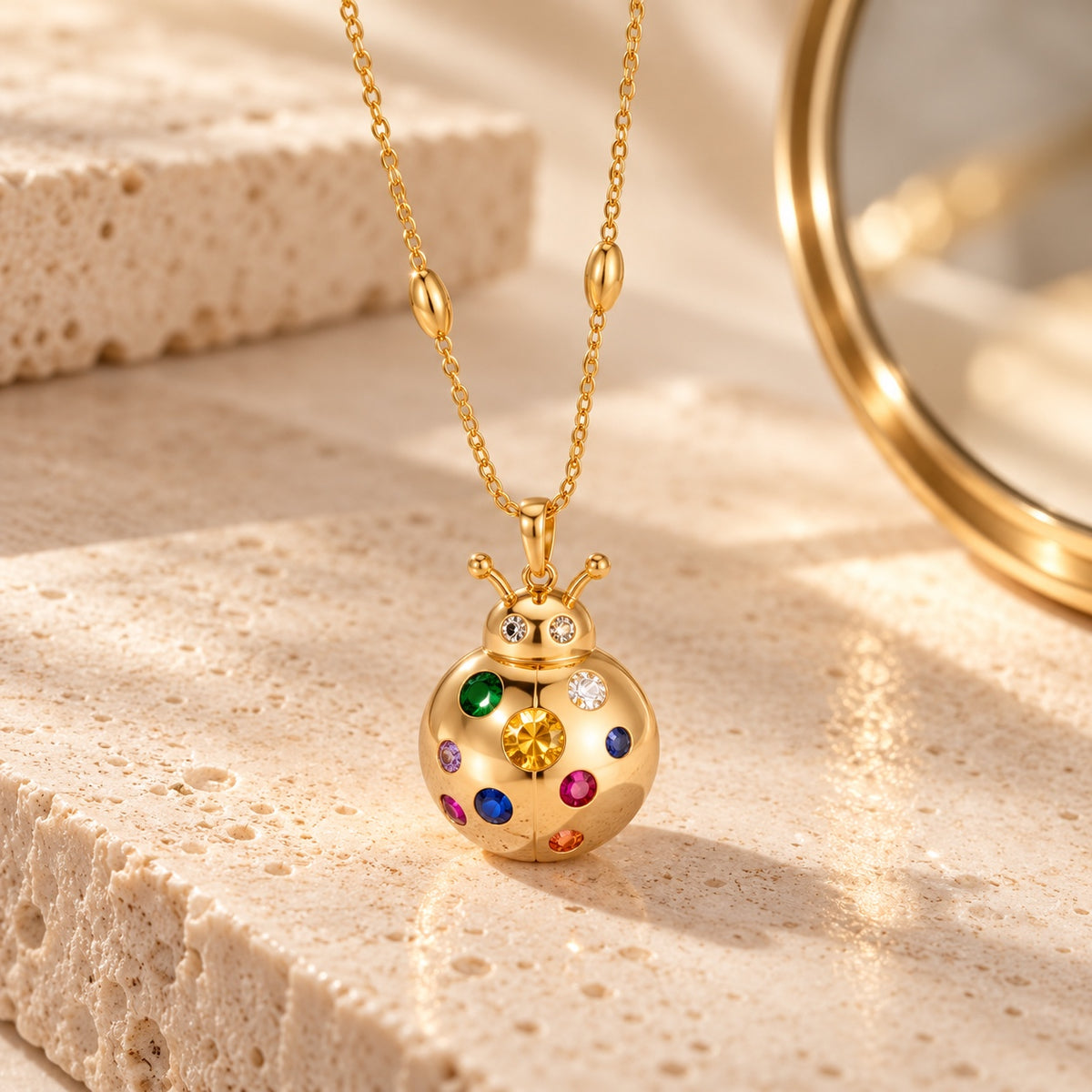 Lucky Ladybug Necklace 