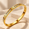 Clover Spark Bangle