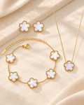Ivory Bloom Jewelry Set